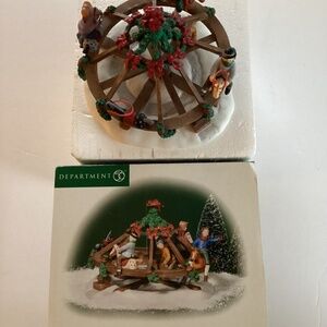 Dept 56 Christmas Dickens Village Accessory Merry Goroundabout